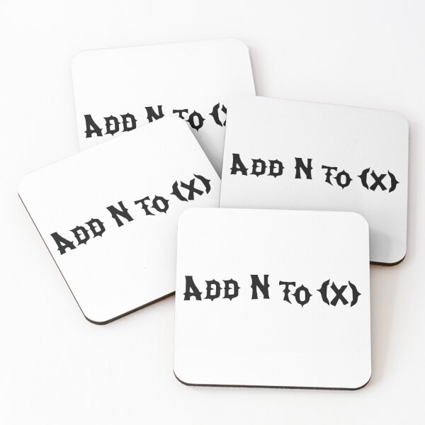 Item preview, Add N to (X) designed and sold by analogue_rock.