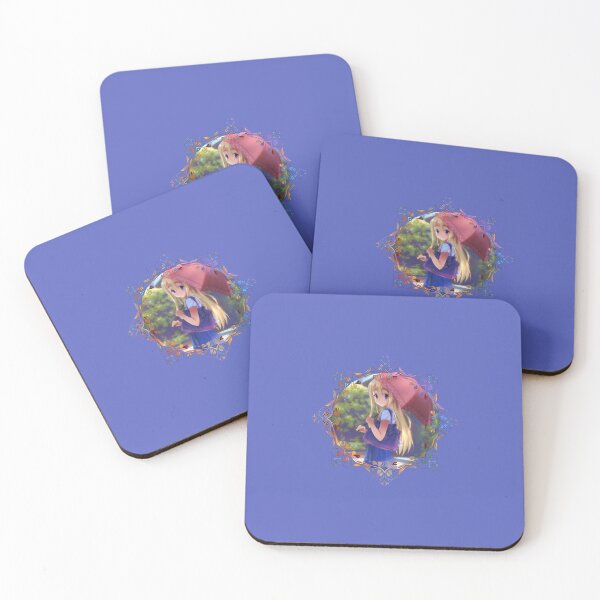 Item preview, Tsumugi in Spring! (on Purple) designed and sold by epinkb.