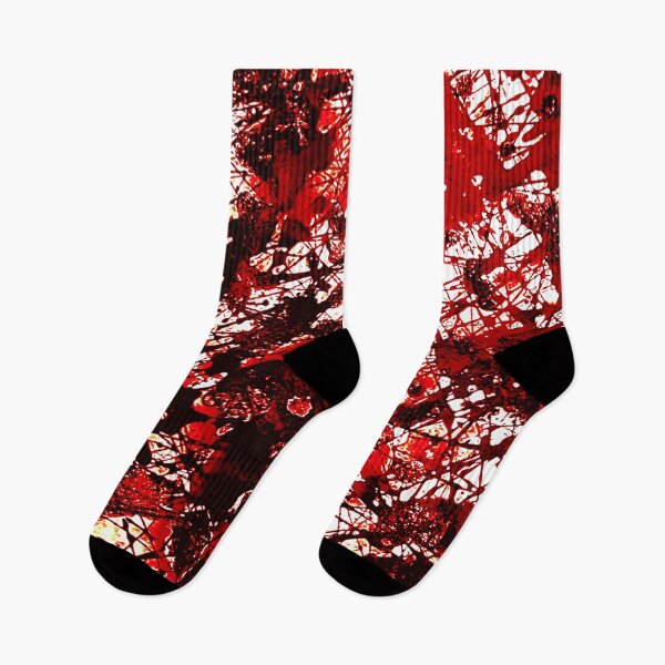 Item preview, Paint Splatter Texture Red and Black by Kathryn Boundy designed and sold by OB-Studio.