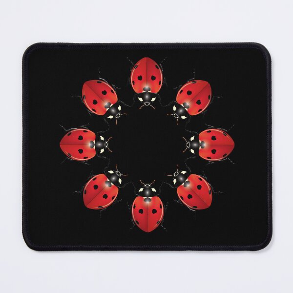 Item preview, Seven spot ladybugs dancing designed and sold by Ricogfx.