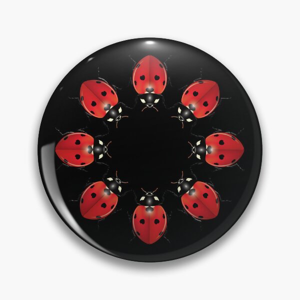 Item preview, Seven spot ladybugs dancing designed and sold by Ricogfx.
