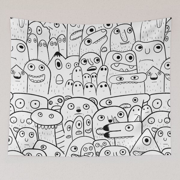 Item preview, Fun Monster Doodle  designed and sold by Marvs29.