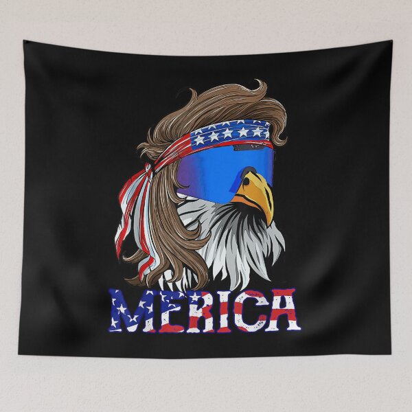 Item preview, Mens Merica Eagle Mullet designed and sold by MissouriBoyer.