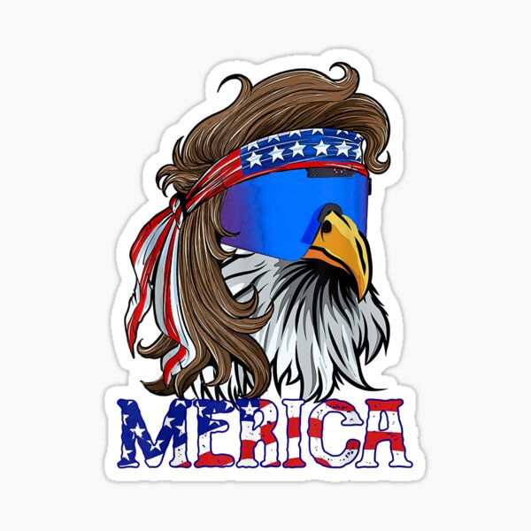Item preview, Mens Merica Eagle Mullet designed and sold by MissouriBoyer.