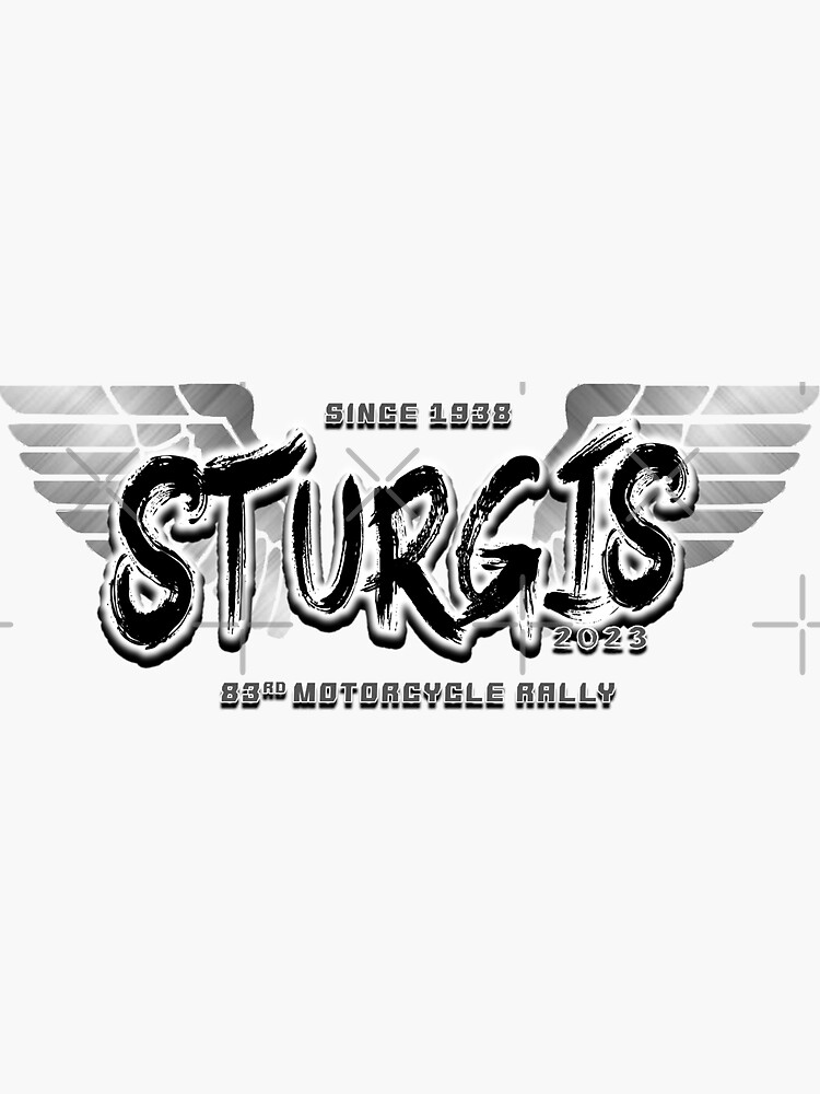  83rd Sturgis Motorcycle Rally 2023 Sticker For Sale By DisenyosDeMike 