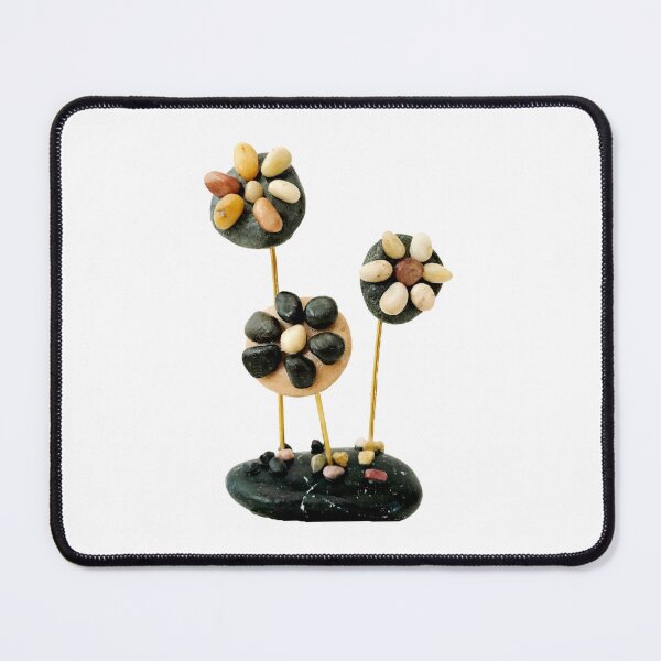 Item preview, Rock Art Stone Flowers designed and sold by Bagsyrose.