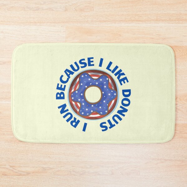 Item preview, I Run Because I Like Donuts designed and sold by RedTomasB.