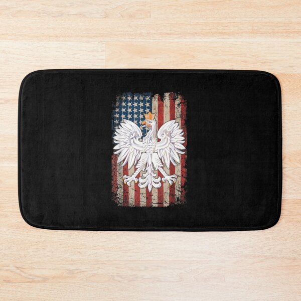Item preview, Polish Eagle American Flag Pride Poland designed and sold by MissouriBoyer.