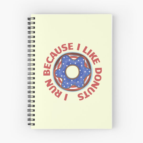 Item preview, I Run Because I Like Donuts designed and sold by RedTomasB.