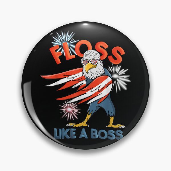 Item preview, 4th of July Floss Like A Boss designed and sold by MissouriBoyer.