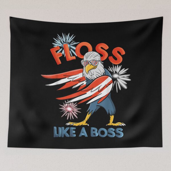 Item preview, 4th of July Floss Like A Boss designed and sold by MissouriBoyer.