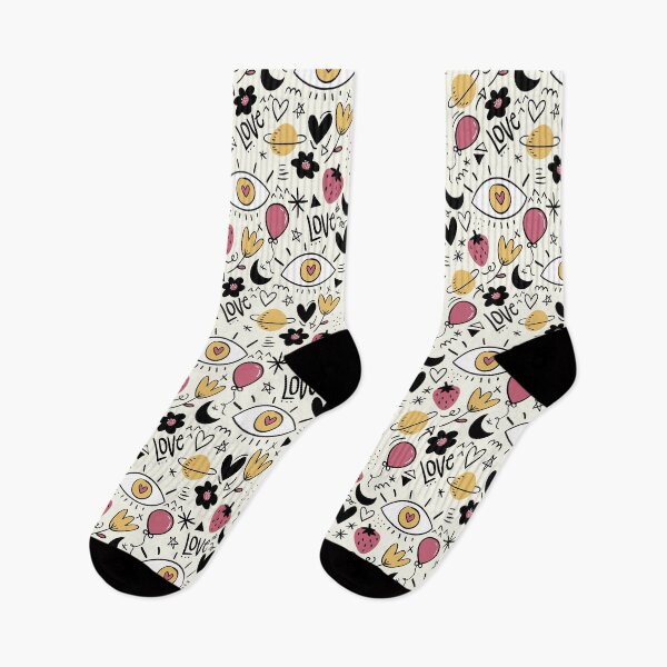 Item preview, Love Strawberry Flower Doodle designed and sold by Marvs29.
