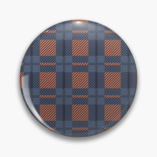 Item preview, Modern Blue and Orange Clan Clark Tartan Plaid Scottish Pattern designed and sold by Tamas Das.