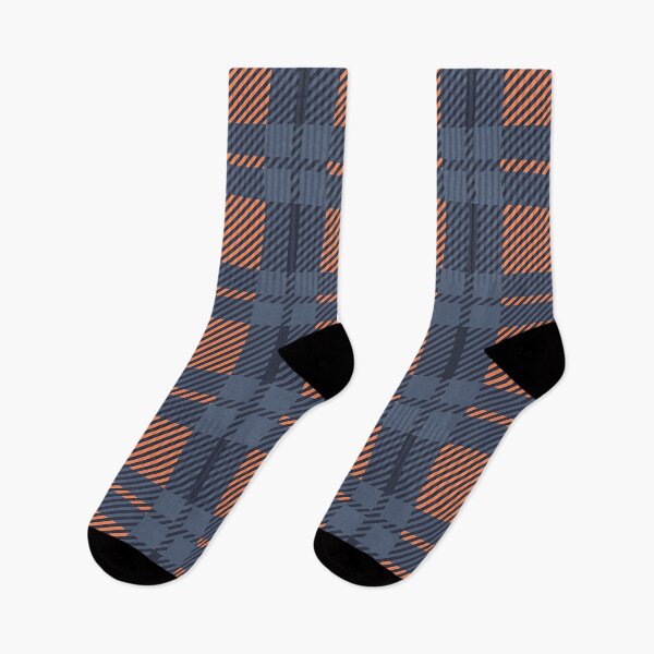 Item preview, Modern Blue and Orange Clan Clark Tartan Plaid Scottish Pattern designed and sold by Tamas Das.