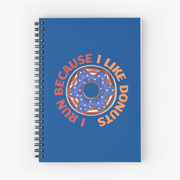 Item preview, I Run Because I Like Donuts designed and sold by RedTomasB.