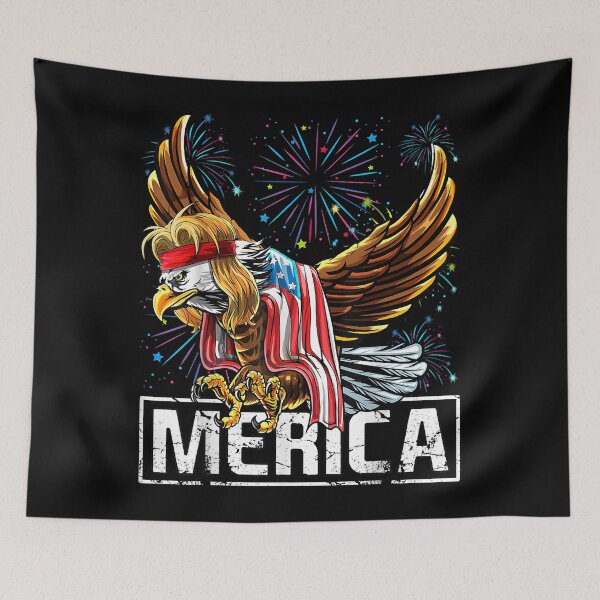 Item preview, Merica Bald Eagle Mullet designed and sold by MissouriBoyer.