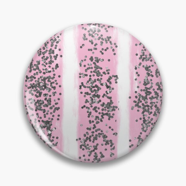 Item preview, Black Pink Stripes Glitter 11 designed and sold by Silpaza.