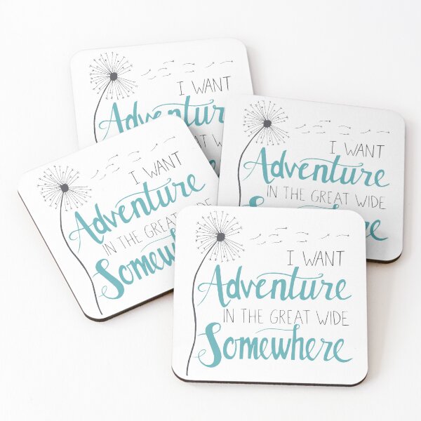 I want Adventure Coasters (Set of 4)