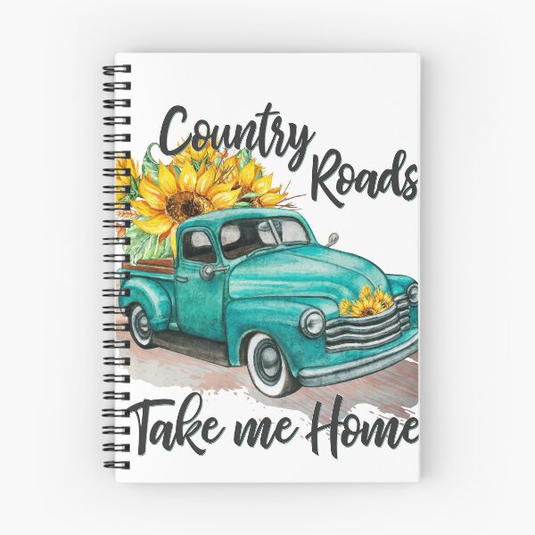 Artikelvorschau, Vintage LKW mit Sonnenblumen png, Landstraßen bringen mich nach Hause Sublimation, T-Shirt Sublimation Design Aquarell Shirt Clipart entworfen und verkauft von dealgard.