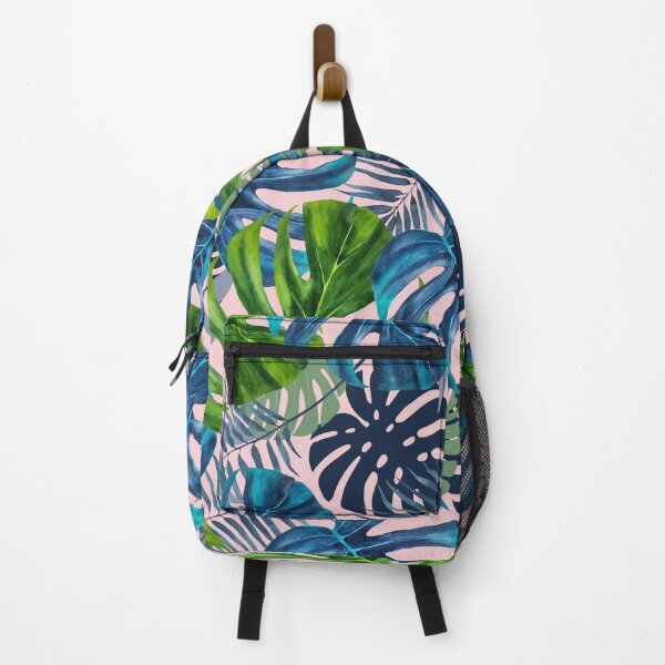 Item preview, Tropical Leaves with Pink Background designed and sold by AmphoraGhost.