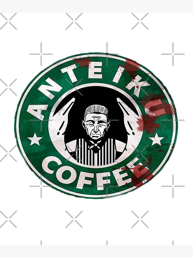 Discover Anteiku Coffee Premium Matte Vertical Poster
