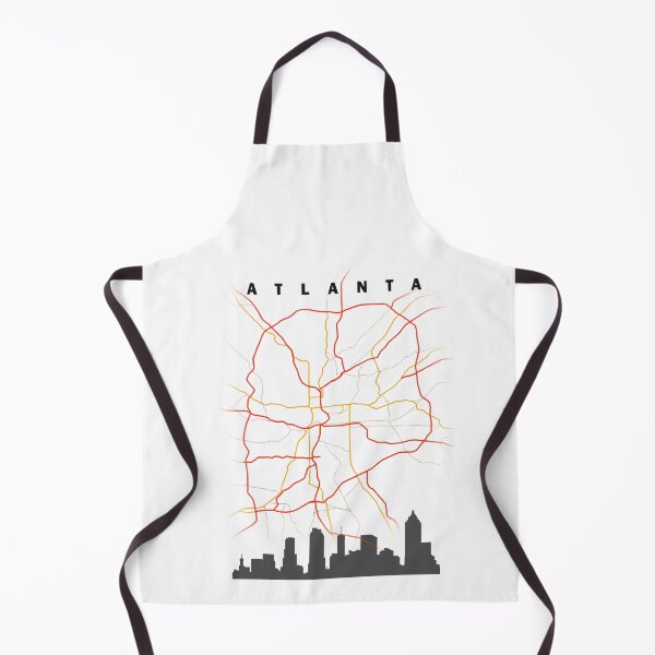 Item preview, Atlanta Map designed and sold by Dhanushka Madhushan.