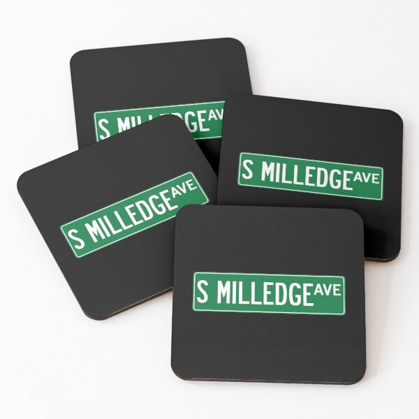 Item preview, Milledge Ave Street Sign Sticker designed and sold by marshacryjsy7.