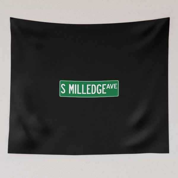 Item preview, Milledge Ave Street Sign Sticker designed and sold by marshacryjsy7.