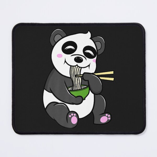Item preview, Panda eats Ramen Chinese Panda Spaghetti Premium designed and sold by caslinidsch.