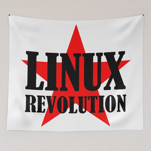 Item preview, Linux Revolution Large designed and sold by deanonet.