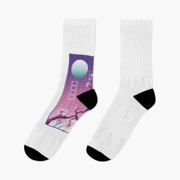 Item preview, japanese-sakura-vaporwave-tree-t-shirt-design designed and sold by JAMALSTORE92.
