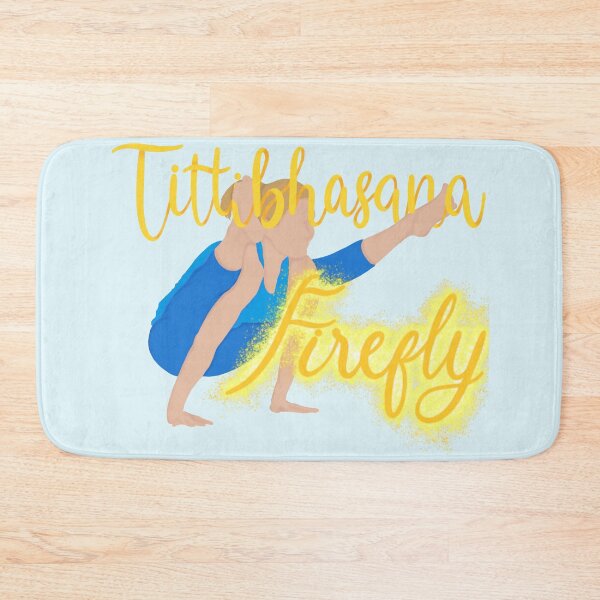 Item preview, Tittibhasana | Firefly Pose | Yoga Poses Minimalist Blessed Blue | Hand-Drawn People with Pose Reference Title designed and sold by harmoneer.