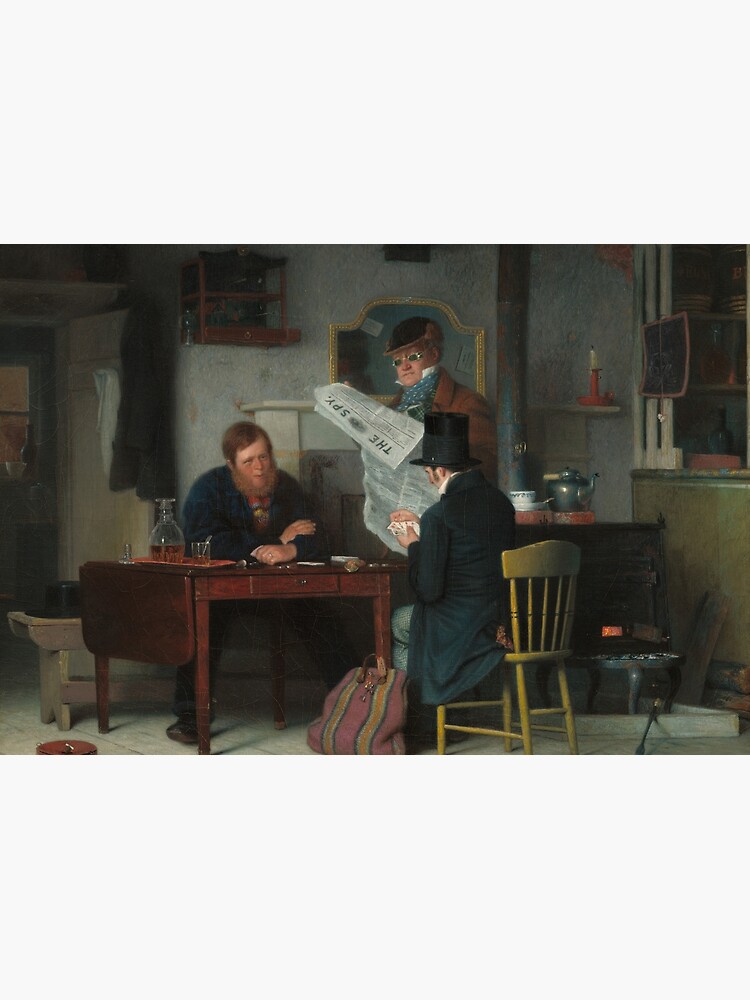 Waiting for the Stage Oil Painting by Richard Caton Woodville by podartist
