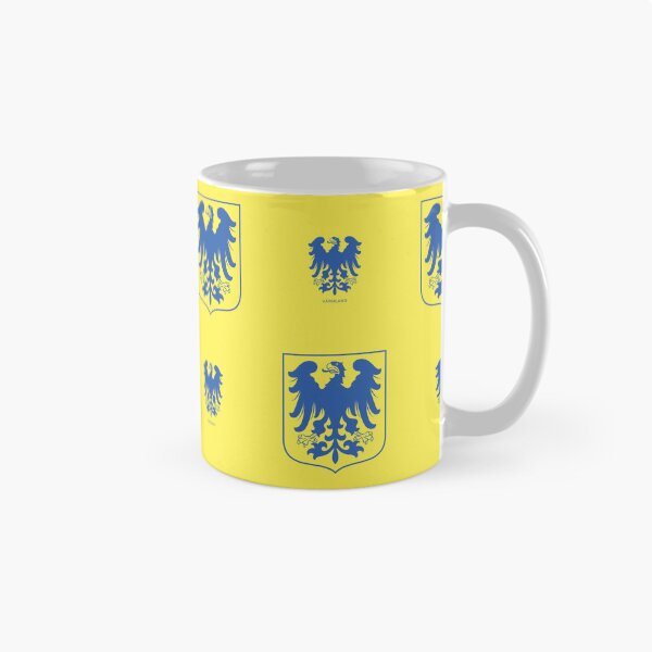 Artikelvorschau, Värmland Eagle, Yellow and Blue Pattern (Schweden/ Svenska landskap) entworfen und verkauft von Landskapsbutiken .com.