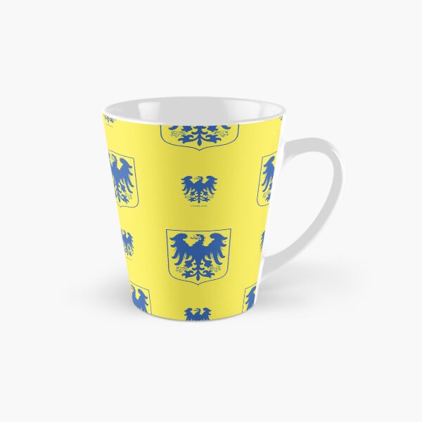Artikelvorschau, Värmland Eagle, Yellow and Blue Pattern (Schweden/ Svenska landskap) entworfen und verkauft von Landskapsbutiken .com.