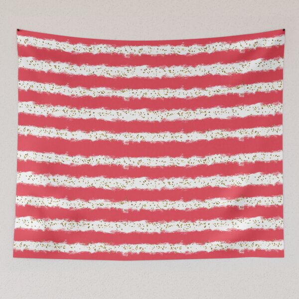 Item preview, Red Stripes Glitter 3 designed and sold by Silpaza.