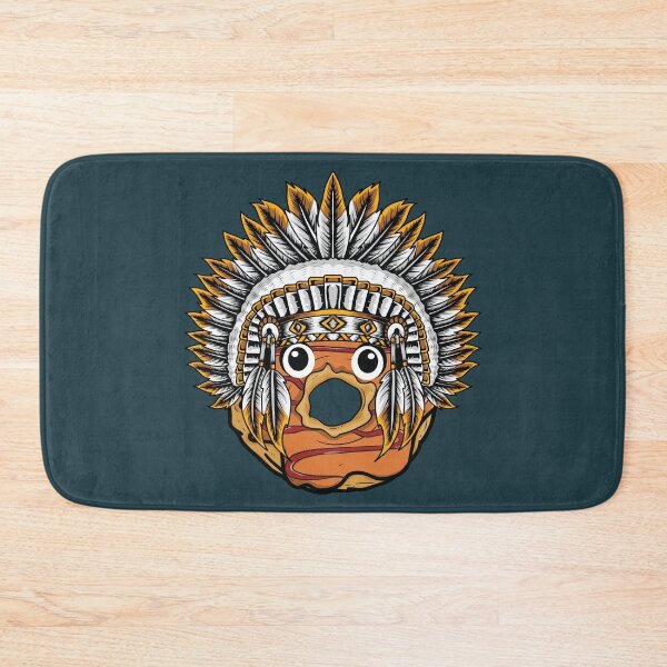 Item preview, Indian apache on a donut chief designed and sold by Donutlovers.