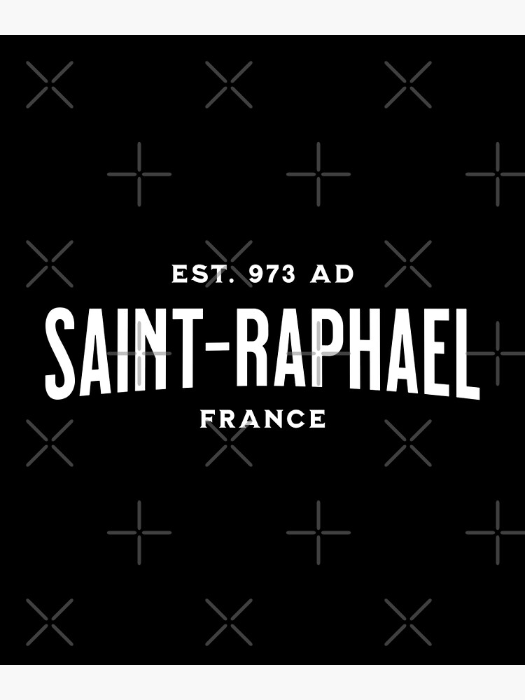 "French City Saint Raphael France" Poster for Sale by GraphismNinja