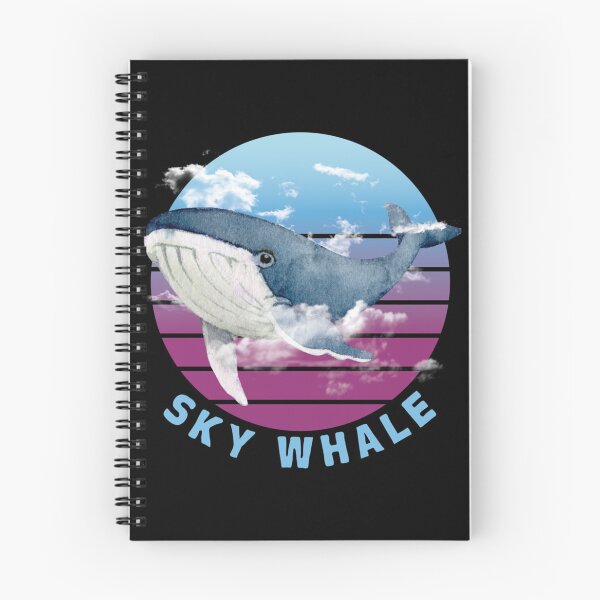 Item preview, Skywhale Floating In The Clouds Active T-Shirt designed and sold by amberk1cira.
