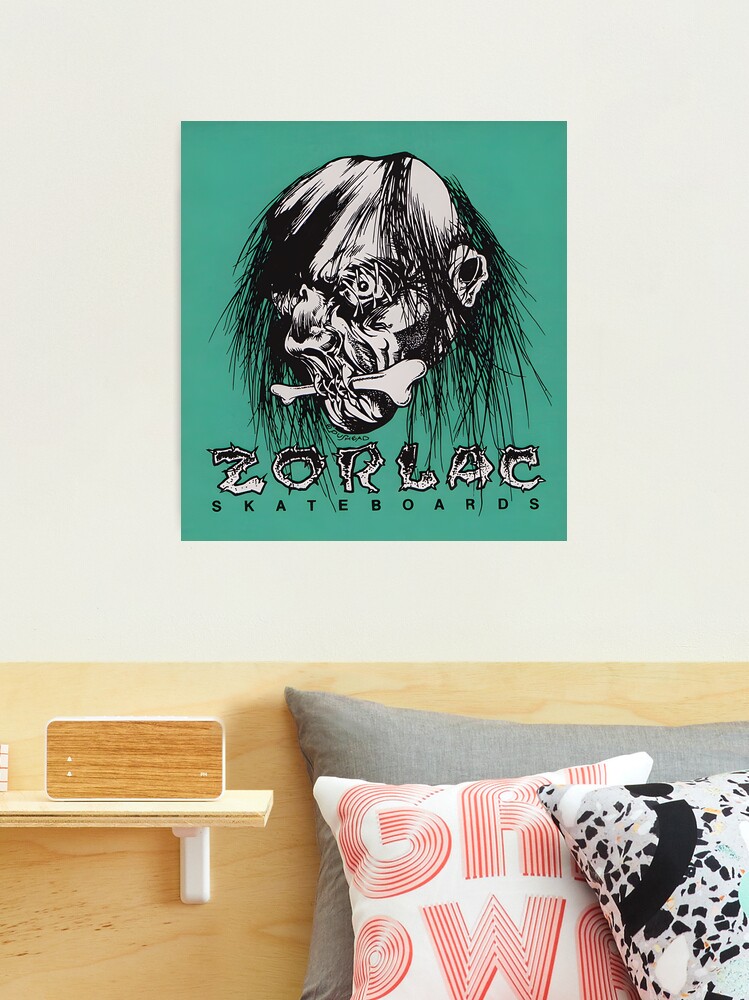 Vintage Pushead Zorlac Skateboards Shrunken Head Vintage Pushead Zorlac Skateboards Shrunken Head