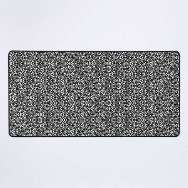 Item preview, Tamblingan | Abstract Triangle Monochrome Black and White Pattern Hand-drawn Handmade Kaleidoscope Circular designed and sold by harmoneer.