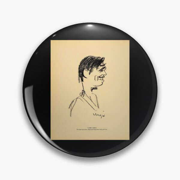 Item preview, Clark Gable Caricature Tank Top designed and sold by kimmesajgreh.
