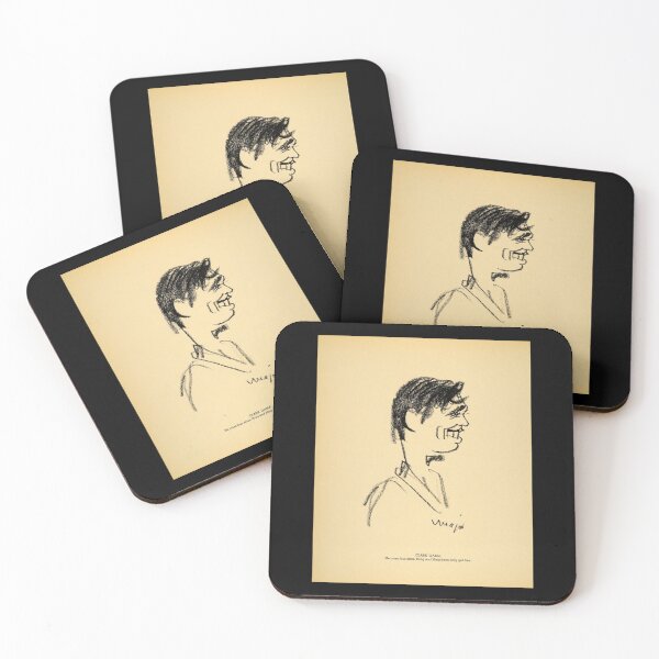 Item preview, Clark Gable Caricature Tank Top designed and sold by kimmesajgreh.