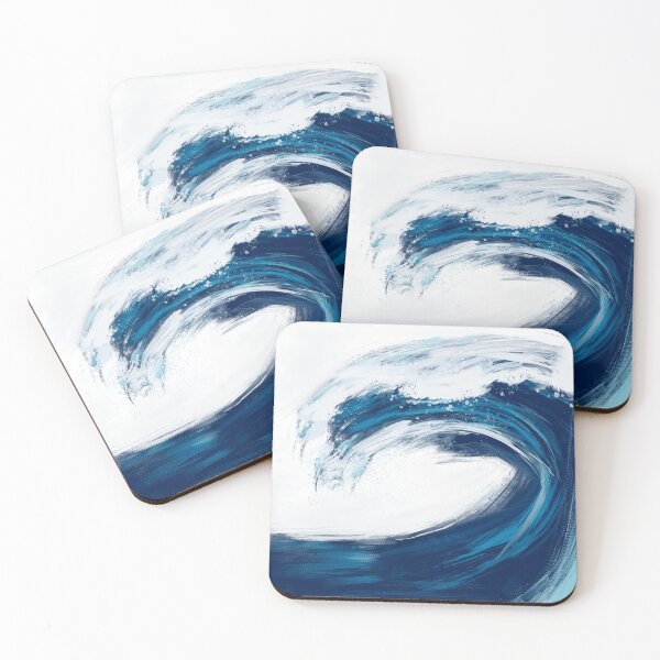 Item preview, HANDMADE - PAINT - ACRILIC - WAVES - WAVES LOVER - OCEAN LOVER - PERSONAL PAINTING OCEAN designed and sold by Tropical Blood.