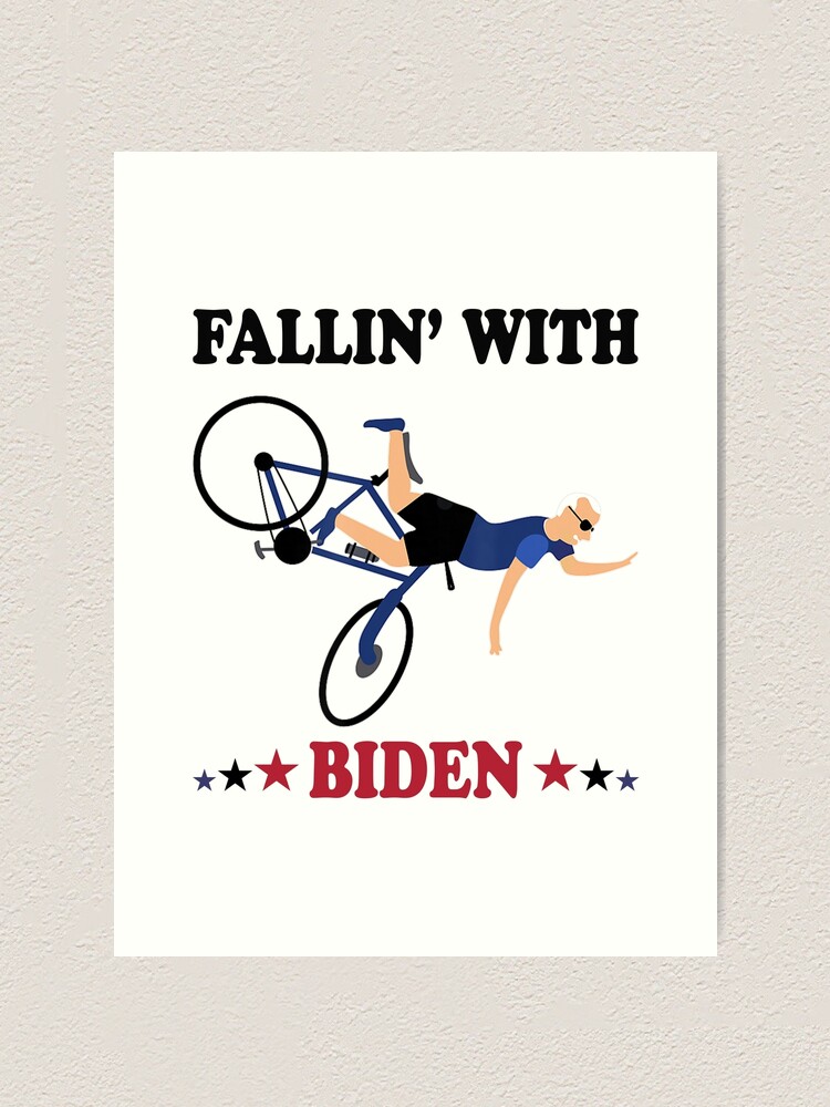 "Joe Biden falling off bicycle Biden bike meme Merry 4th of July