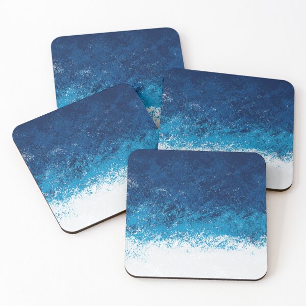 Item preview, ABSTRACT OCEAN WAVES - PAINT - PAINT - MIXED MEDIA - WAVES - OCEAN - SEA LOVER  designed and sold by Tropical Blood.