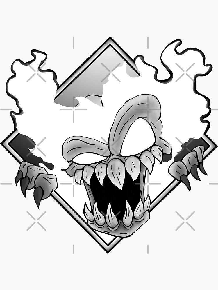 Madness combat Raging Tricky the clown | Sticker