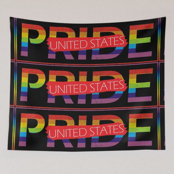 Item preview, American Pride United States lgbtq designed and sold by EpicMaps.