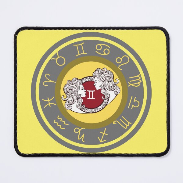 Item preview, Elegant zodiac sign Gemini design designed and sold by ARTEMBASSY.