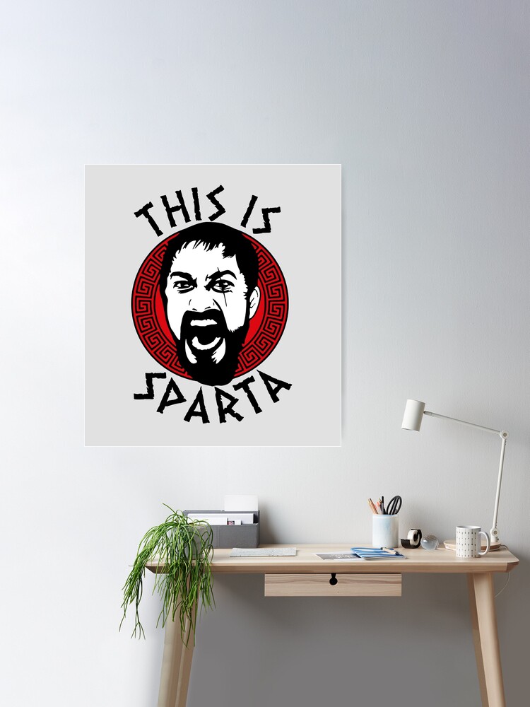 This is Sparta Meme Sticker for Sale by FunkeyMonkey9